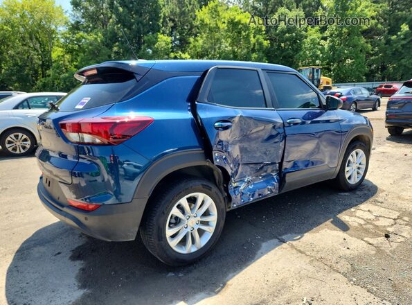 KL79MMS25MB127805 2021 CHEVROLET TRAILBLAZER Blue უკანა მარჯვენა
