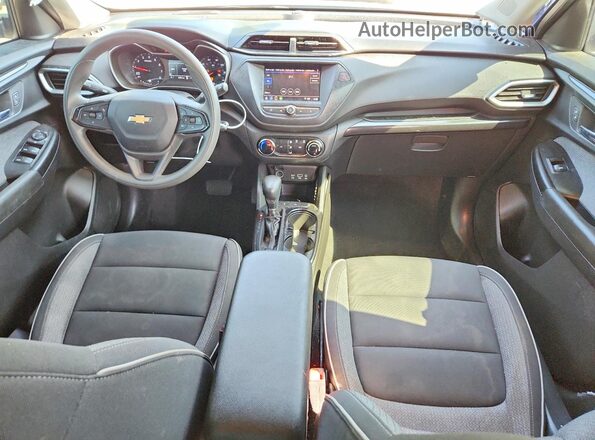 KL79MMS25MB127805 2021 CHEVROLET TRAILBLAZER Blue წინა პანელის ხედი