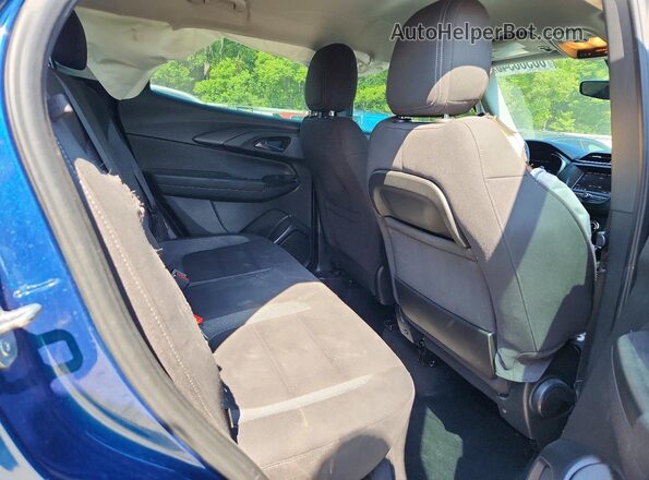KL79MMS25MB127805 2021 CHEVROLET TRAILBLAZER Blue უკანა სალონის ხედი