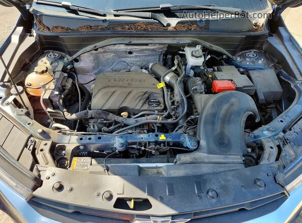 KL79MMS25MB127805 2021 CHEVROLET TRAILBLAZER Blue ძრავის განყოფილების ხედი