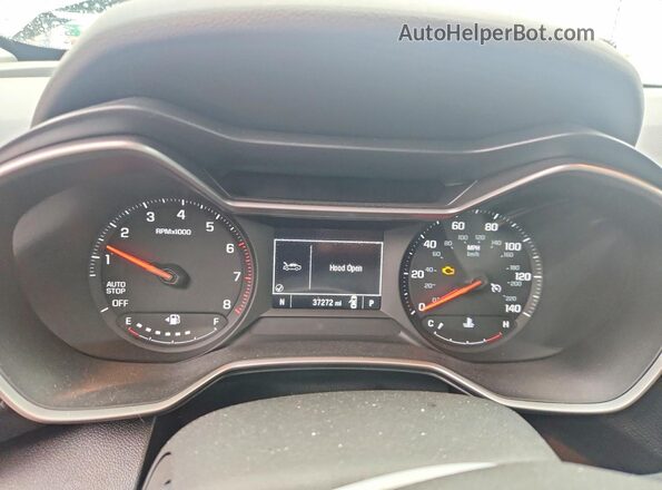 KL79MMS25PB178144 2023 CHEVROLET TRAILBLAZER Gray ხელსაწყოთა პანელის ხედი