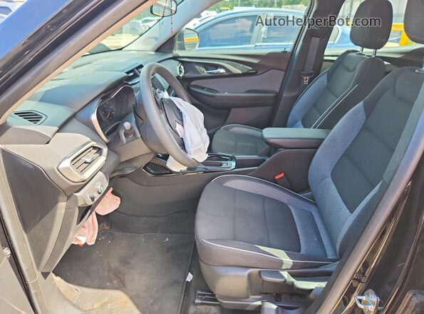 KL79MMS25PB181027 2023 CHEVROLET TRAILBLAZER Black წინა სალონის ხედი