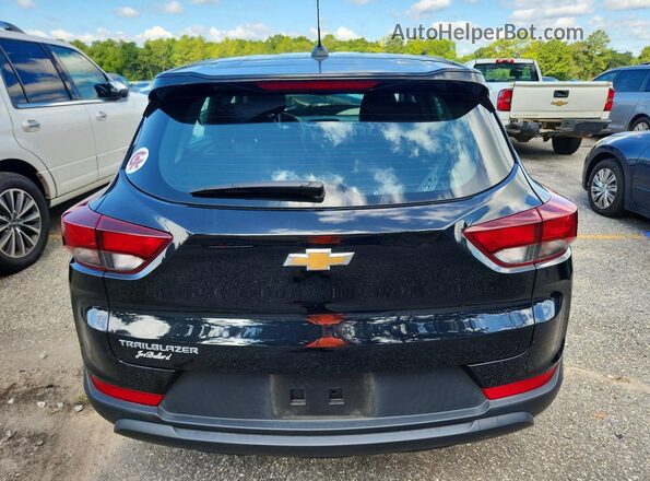 KL79MMS25PB181027 2023 CHEVROLET TRAILBLAZER Black უკანა ხედი
