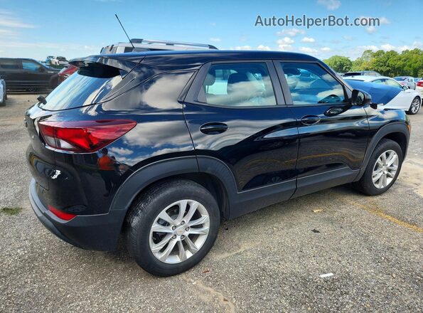 KL79MMS25PB181027 2023 CHEVROLET TRAILBLAZER Black უკანა მარჯვენა