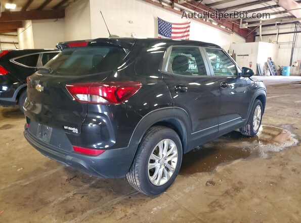 KL79MMS26MB010301 2021 CHEVROLET TRAILBLAZER Черный Задняя правая четверть