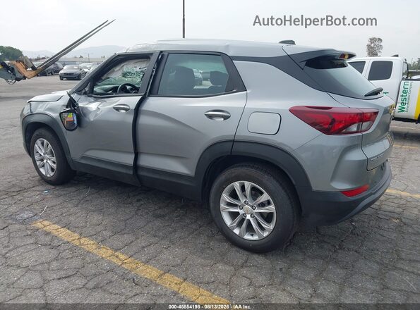 KL79MMS26PB019049 2023 CHEVROLET TRAILBLAZER Silver Հետևի ձախ