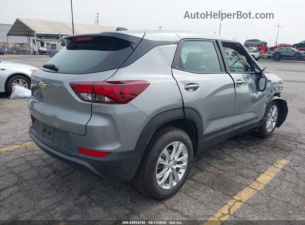 KL79MMS26PB019049 2023 CHEVROLET TRAILBLAZER Silver Հետևի աջ