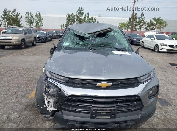 KL79MMS26PB019049 2023 CHEVROLET TRAILBLAZER Silver Դիմացի տեսք