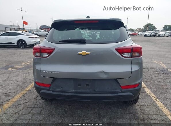 KL79MMS26PB019049 2023 CHEVROLET TRAILBLAZER Silver 