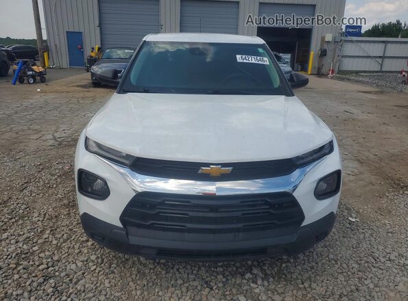 KL79MMS27MB045090 2021 CHEVROLET TRAILBLAZER White Widok z przodu