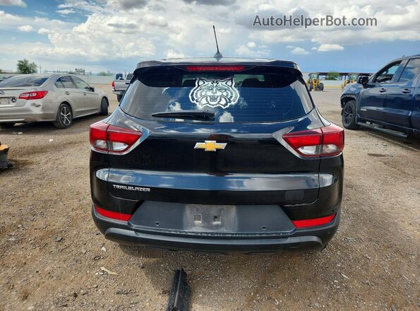 KL79MMS27PB019187 2023 CHEVROLET TRAILBLAZER Black Вид ззаду