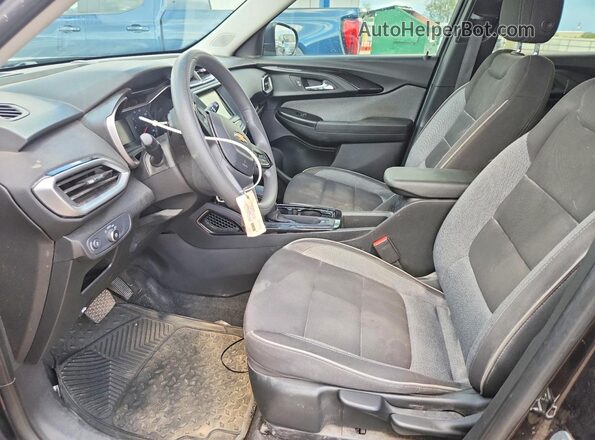 KL79MMS27PB019187 2023 CHEVROLET TRAILBLAZER Black Вид салону спереду