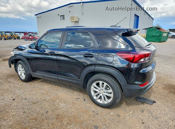 KL79MMS27PB019187 2023 CHEVROLET TRAILBLAZER Black Задня ліва чверть