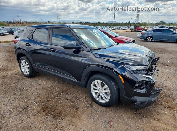KL79MMS27PB019187 2023 CHEVROLET TRAILBLAZER Black Передня права чверть