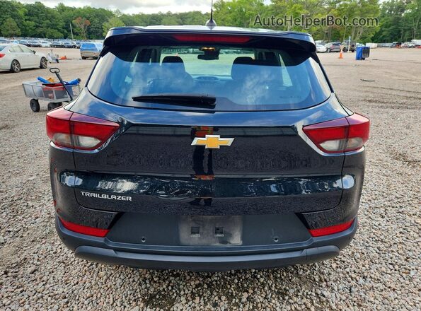 KL79MMS27PB080717 2023 CHEVROLET TRAILBLAZER Black Vista trasera