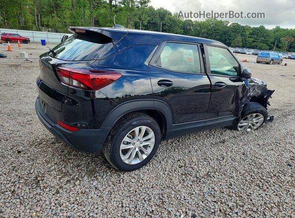 KL79MMS27PB080717 2023 CHEVROLET TRAILBLAZER Black Trasero derecho
