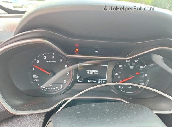 KL79MMS27PB080717 2023 CHEVROLET TRAILBLAZER Black Vista del cuadro de instrumentos