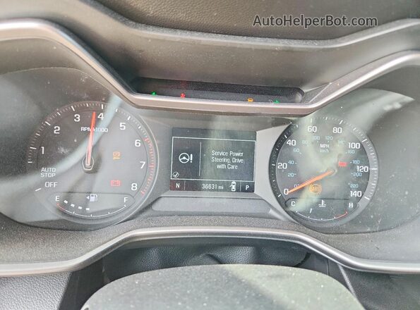 KL79MMS28PB206373 2023 CHEVROLET TRAILBLAZER Black ხელსაწყოთა პანელის ხედი