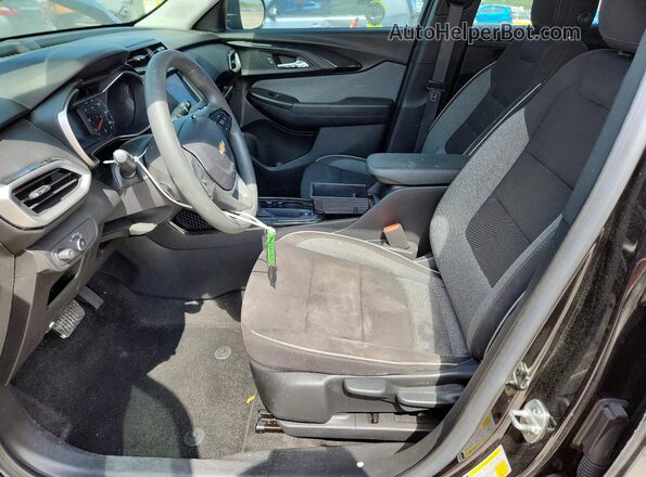 KL79MMS28PB206373 2023 CHEVROLET TRAILBLAZER Black წინა სალონის ხედი