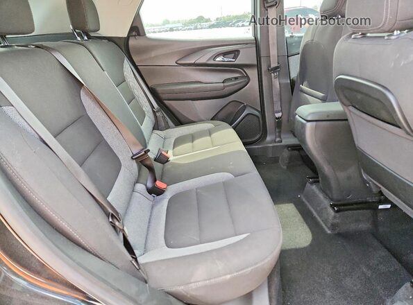 KL79MMS28PB206373 2023 CHEVROLET TRAILBLAZER Black უკანა სავარძლების ხედი