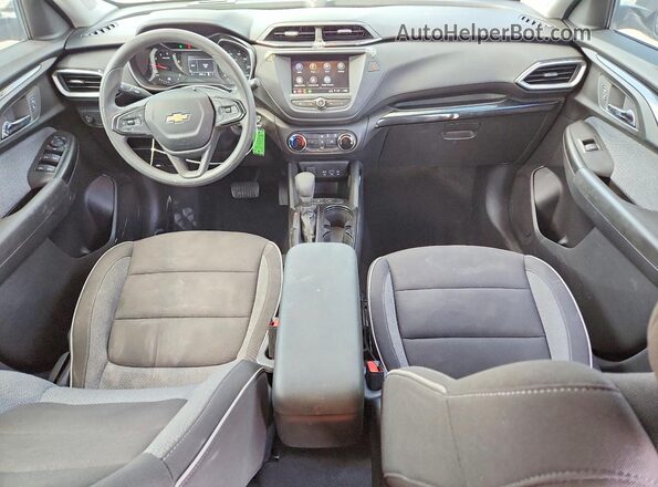 KL79MMS28PB206373 2023 CHEVROLET TRAILBLAZER Black წინა პანელის ხედი
