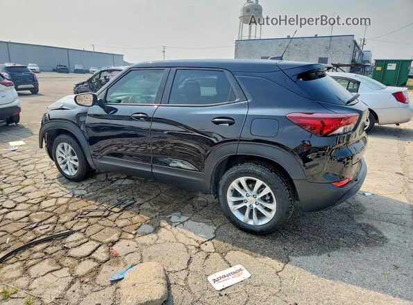 KL79MMS29MB014312 2021 CHEVROLET TRAILBLAZER Black Trasero izquierdo