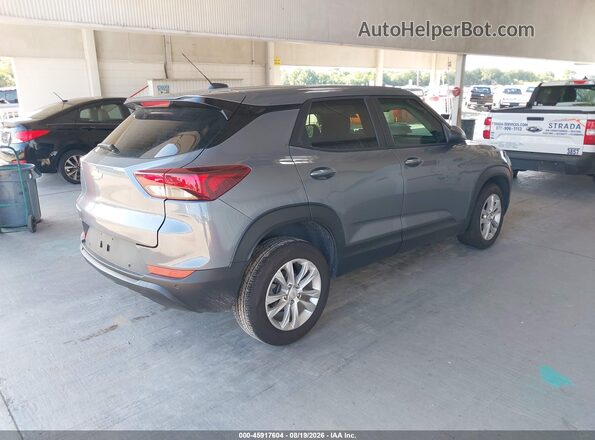 KL79MMS29NB117750 2022 CHEVROLET TRAILBLAZER Gray Задня права чверть
