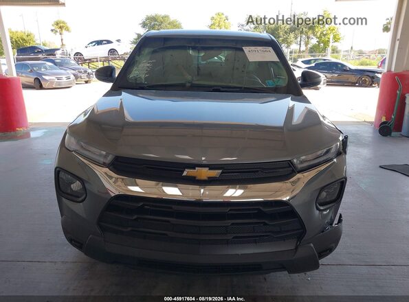 KL79MMS29NB117750 2022 CHEVROLET TRAILBLAZER Gray Вид щитка приладів