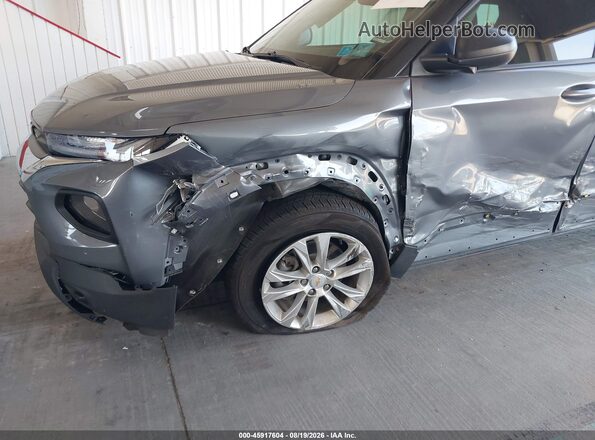 KL79MMS29NB117750 2022 CHEVROLET TRAILBLAZER Gray Вид спереду