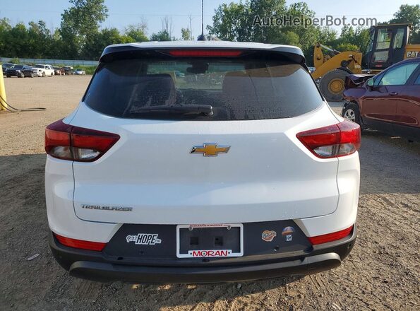 KL79MMS29PB029896 2023 CHEVROLET TRAILBLAZER White Rear view