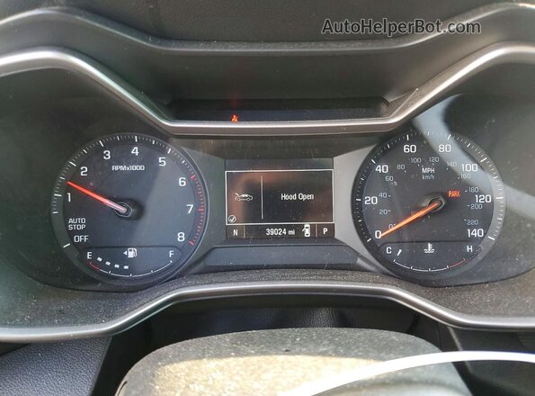 KL79MMS29PB029896 2023 CHEVROLET TRAILBLAZER White Instrument cluster view