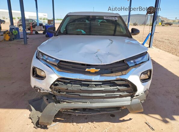 KL79MMS29PB166434 2023 CHEVROLET TRAILBLAZER Белый Вид спереди