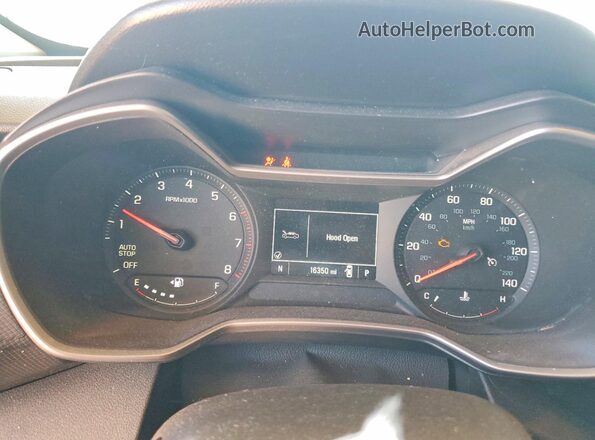 KL79MMS29PB166434 2023 CHEVROLET TRAILBLAZER Белый Вид щитка приборов