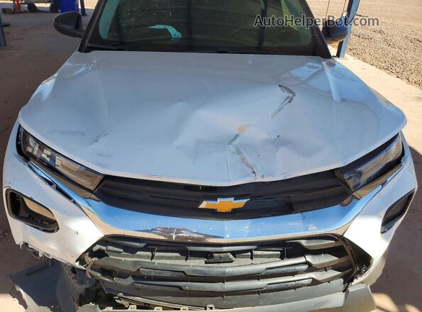 KL79MMS29PB166434 2023 CHEVROLET TRAILBLAZER Белый Вид подкапотного пространства