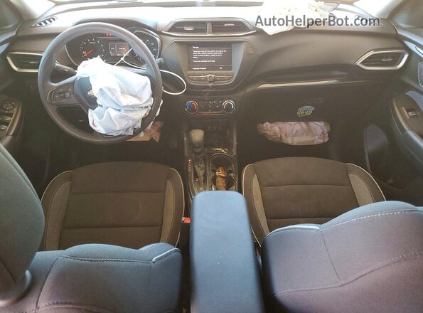 KL79MMS29PB166434 2023 CHEVROLET TRAILBLAZER Белый Вид панели приборов