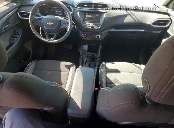 KL79MMS2XMB025819 2021 CHEVROLET TRAILBLAZER Maroon წინა პანელის ხედი