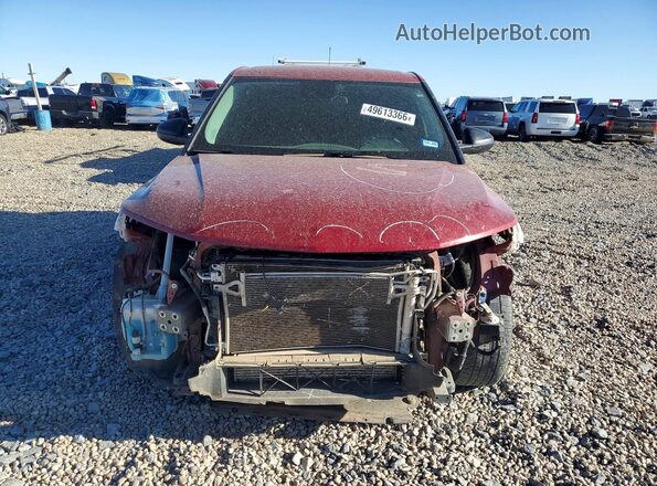 KL79MMS2XMB025819 2021 CHEVROLET TRAILBLAZER Maroon წინა ხედი