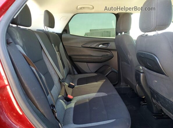 KL79MMS2XMB025819 2021 CHEVROLET TRAILBLAZER Maroon უკანა სალონის ხედი