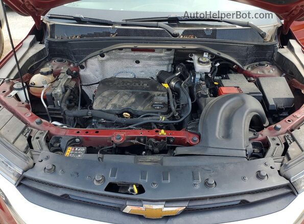 KL79MMS2XMB082666 2021 CHEVROLET TRAILBLAZER Красный Вид подкапотного пространства