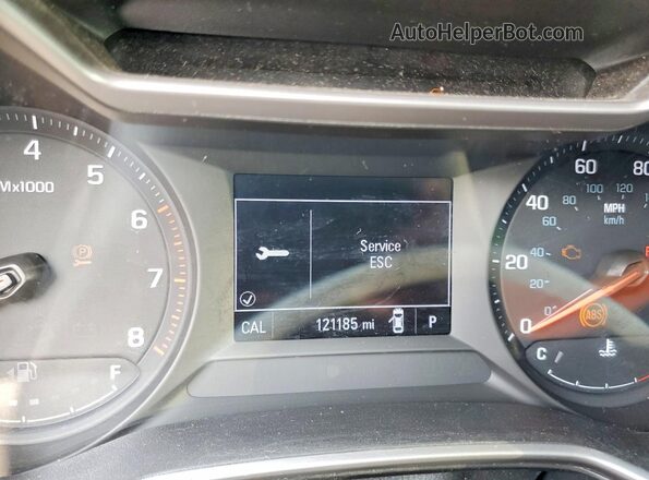 KL79MMS2XMB082666 2021 CHEVROLET TRAILBLAZER Красный Вид щитка приборов