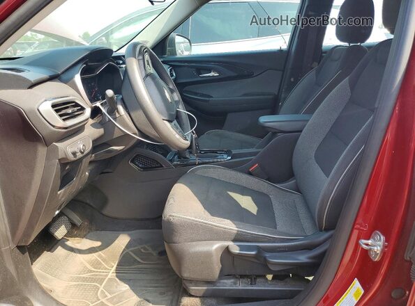 KL79MMS2XMB082666 2021 CHEVROLET TRAILBLAZER Красный Вид салона спереди