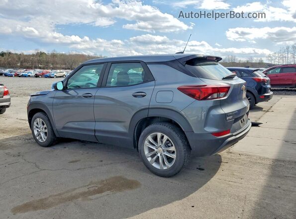 KL79MMS2XMB158970 2021 CHEVROLET TRAILBLAZER Серебряный Задняя левая четверть