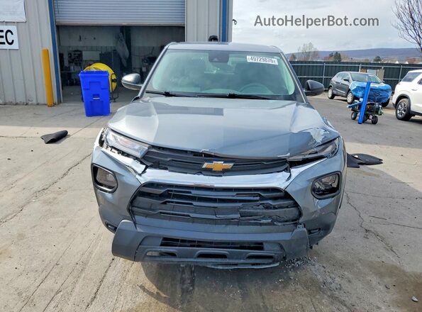KL79MMS2XMB158970 2021 CHEVROLET TRAILBLAZER Серебряный Вид спереди