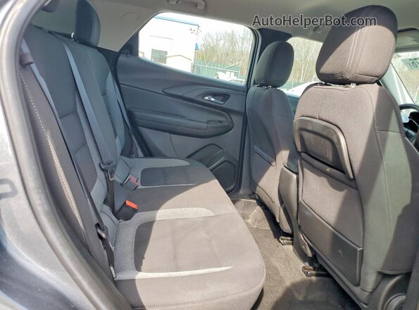 KL79MMS2XMB158970 2021 CHEVROLET TRAILBLAZER Серебряный Вид задней части салона