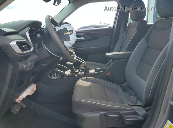 KL79MMS2XMB158970 2021 CHEVROLET TRAILBLAZER Серебряный Вид салона спереди
