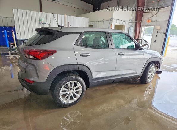 KL79MMSL0RB106571 2024 CHEVROLET TRAILBLAZER Silver Задня права чверть