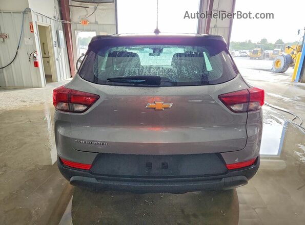 KL79MMSL0RB106571 2024 CHEVROLET TRAILBLAZER Silver Вид ззаду