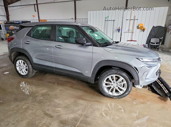 KL79MMSL0RB106571 2024 CHEVROLET TRAILBLAZER Silver Передня права чверть