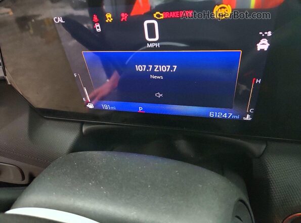 KL79MMSL0RB106571 2024 CHEVROLET TRAILBLAZER Silver Вид щитка приладів