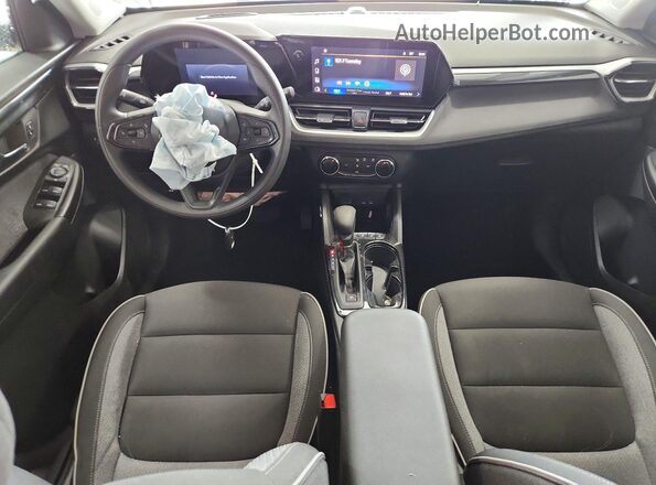 KL79MMSL0RB106571 2024 CHEVROLET TRAILBLAZER Silver Вид панелі приладів